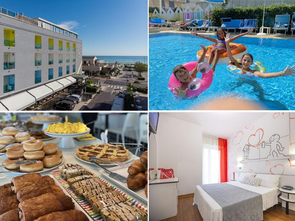 Hotel Adelphi Riccione Luaran gambar