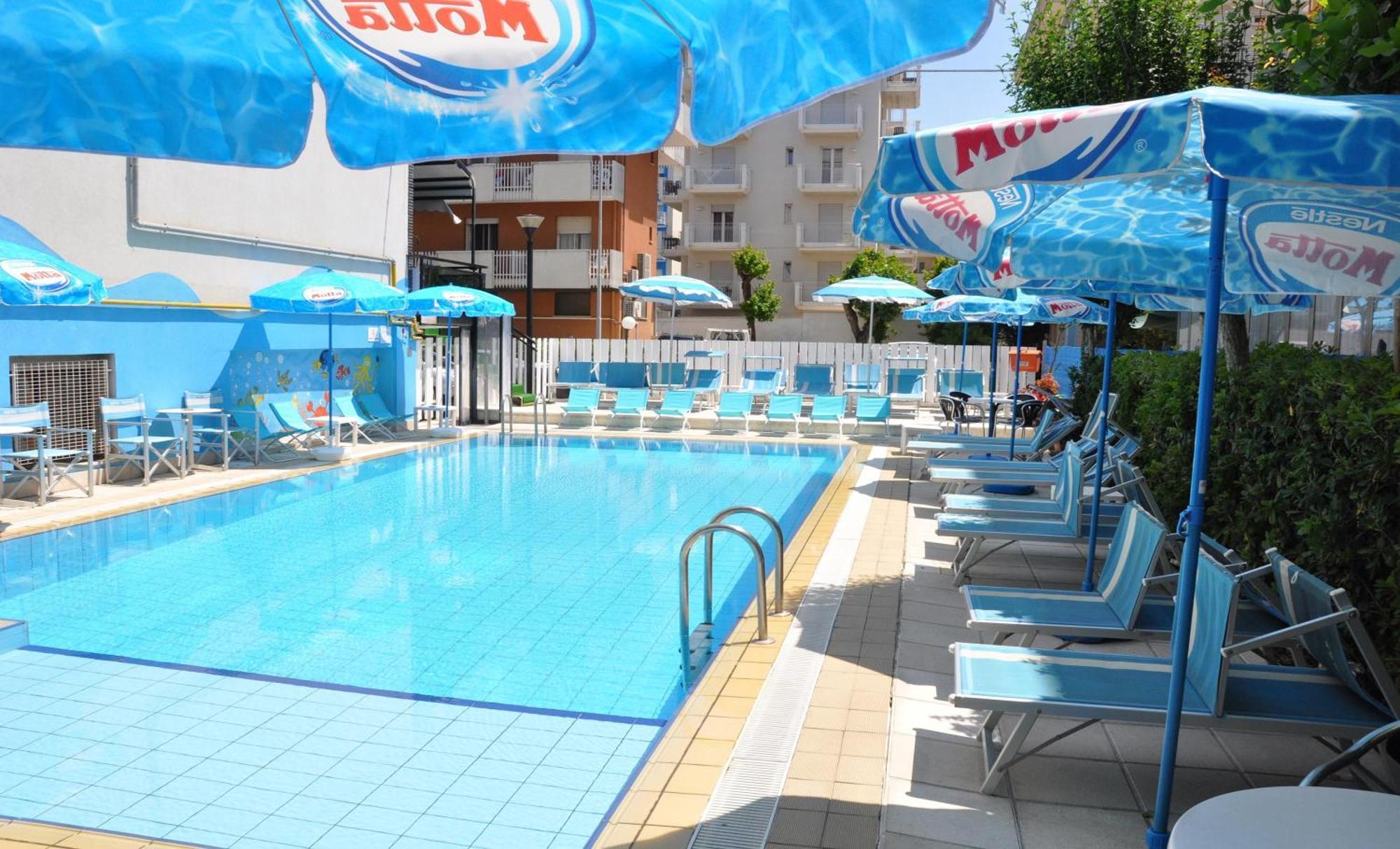 Hotel Adelphi Riccione Luaran gambar